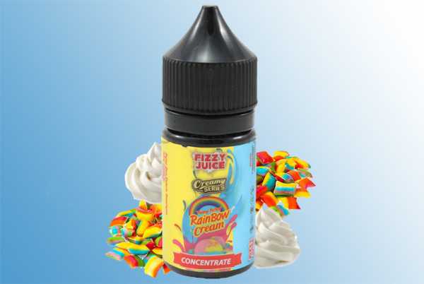 Rainbow Cream Fizzy Juice Aroma bunter Sahne Bonbonsmix