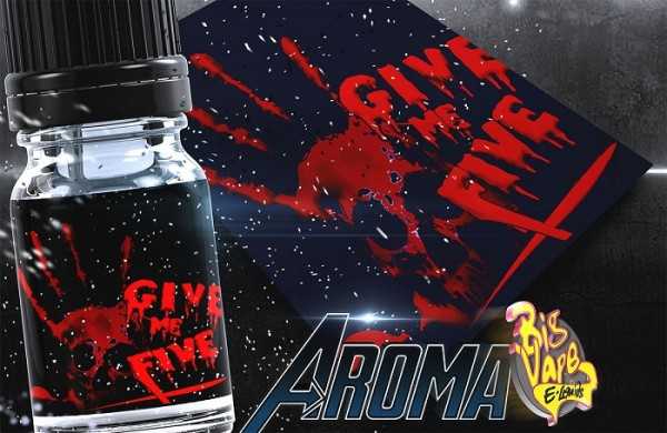 Give me FIVE Big Vape Aroma süße Zitronenlimonade mit Himbeeren verfeinert