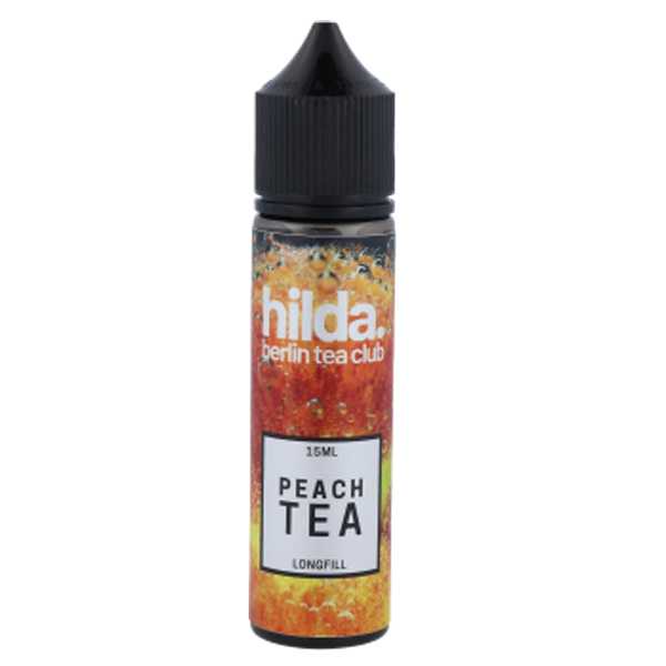 Peach Tea hilda. Longfill Aroma 15ml / 60ml leckerer Pfirsich Eistee verfeinert mit Bergamotte