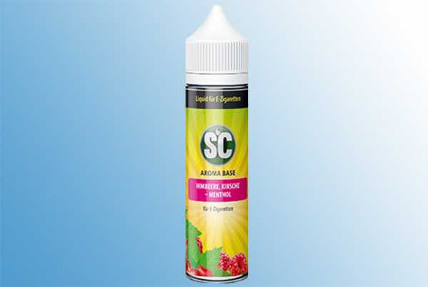 Himbeere, Kirsche-Menthol SC Liquid 60ml reife Himbeeren treffen auf reife Erdbeeren mit Menthol Kick