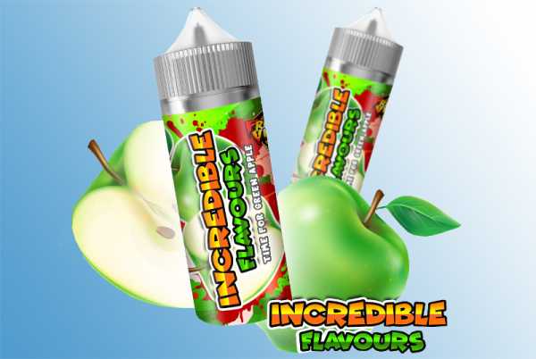 Green Apple Incredible Flavours Liquid 60ml grüne Äpfel