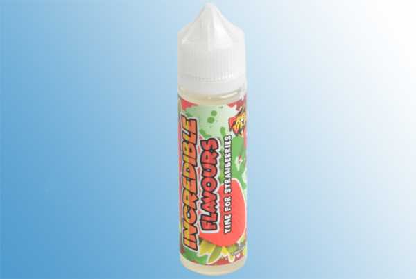 Strawberries Incredible Flavours Liquid 60ml reife Erdbeeren