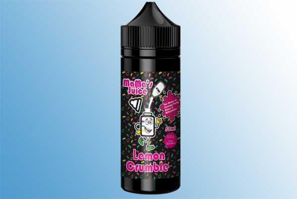 Lemon Crumble - Mamas Juice Liquid 60ml frischer Zitronen Crumble Kuchen