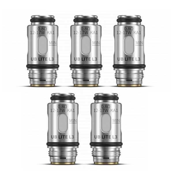 5 x Lost Vape UB Lite L3 0,8 Ohm (1 Packung)