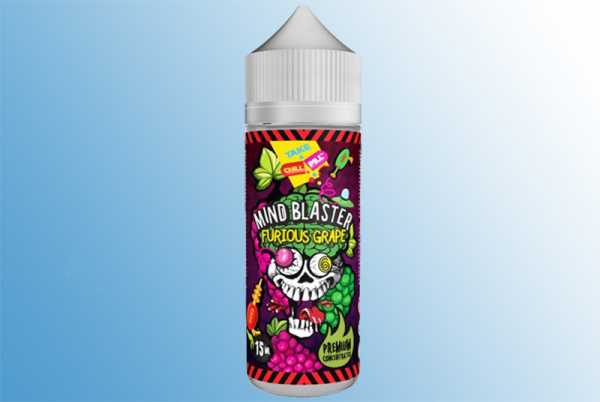 Mind Blaster Furious Grape Chill Pill 15ml/120ml Aromashot leckerer Traubenmix