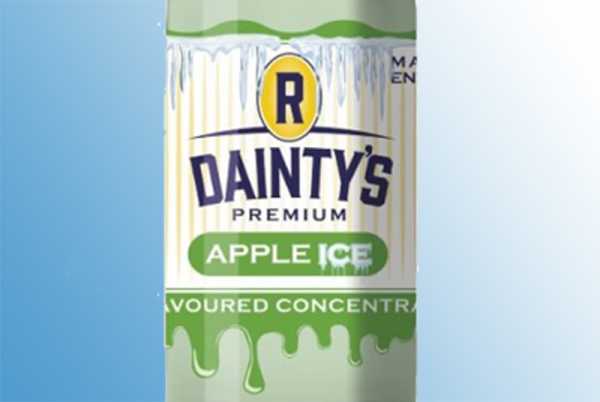 R. Daintys Aroma - Apple Ice frische reife Äpfel mit Frische Kick