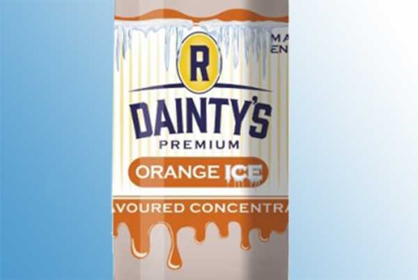 R. Daintys Aroma - Orange Ice frische reife Orangen mit Frische Kick