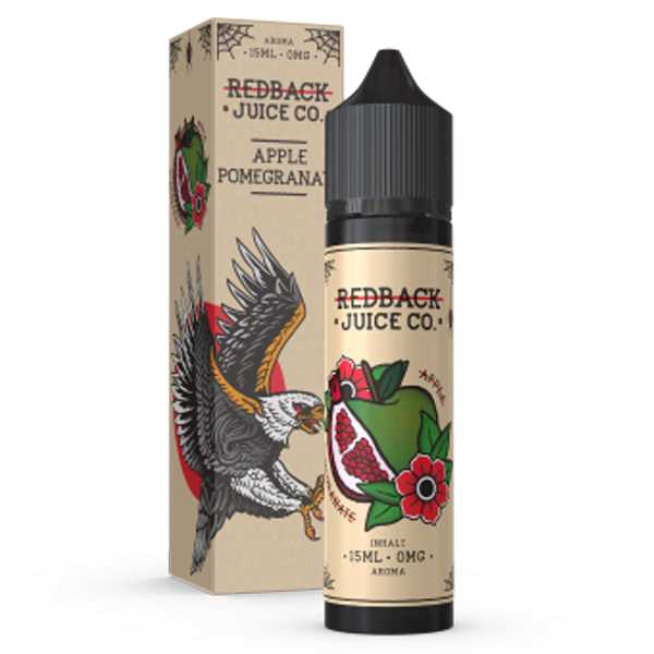 Apple Pomegranate Redback Juice Co. Aroma 15ml / 60ml Granatapfel tifft auf Apfel