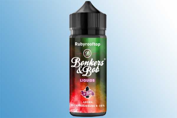 Rubyrooftop Bonkers & Bob Aroma 10ml rote Früchte und Waldmeister in einer leckeren Milchcreme