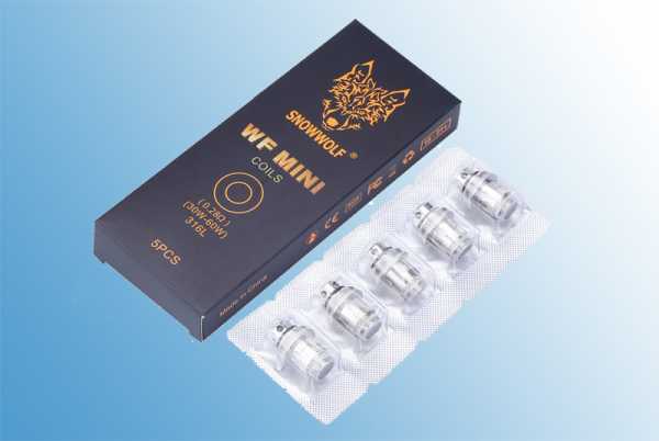 5 x Snowwolf WF Mini Ersatzcoils (1 Packung)