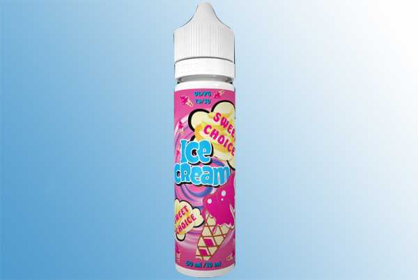 Ice Cream Sweet Choice Liquid 60ml cremiges Himbeer Eis