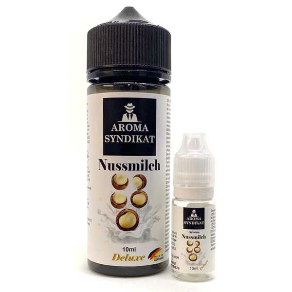 Nussmilch Syndikat Aroma Longfill 10ml / 120ml Haselnuss Milchshake