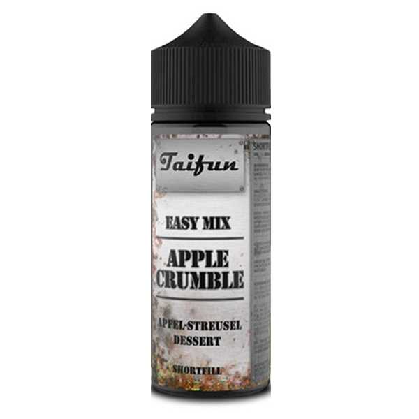 Taifun Easy Mix Apple Crumble Liquid 120ml frische Äpfel treffen auf Kuchenstreusel Teig