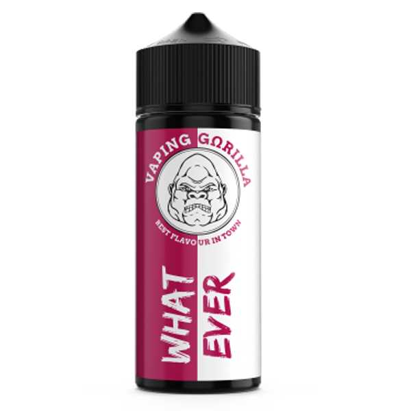 What Ever Vaping Gorilla Aroma 10ml / 120ml Trauben und Cassis mit kühlender Minze