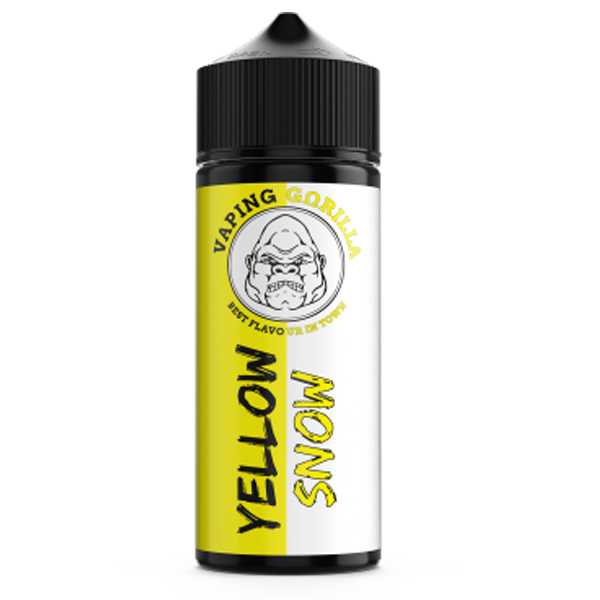 Yellow Snow Vaping Gorilla Aroma 10ml / 120ml erfrischende Zitrone trifft auf kühle Minze