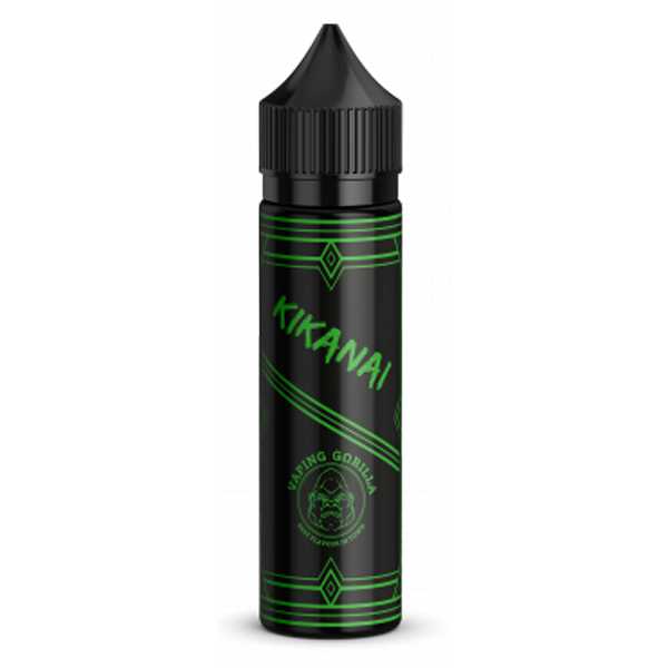 Monkey‘s Kikanai Vaping Gorilla Aroma Longfill 10ml / 60ml reifer grüner Apfel trifft auf Kiwi