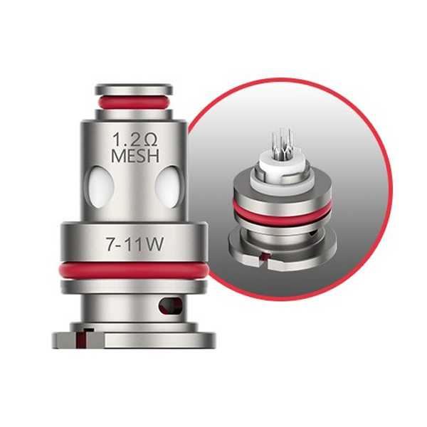 5 x Vaporesso GTX Mesh 0,40 / 0,60 / 0,80 Ohm Ersatzcoils (1 Packung)