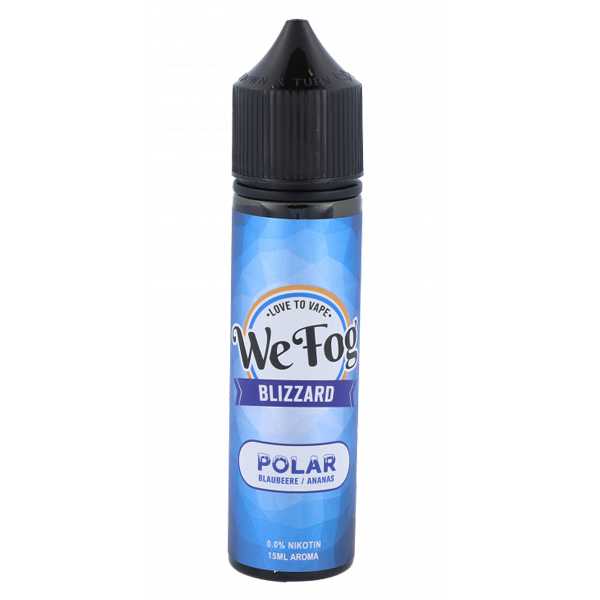 Blizzard Polar WeFog Longfill Aroma 15ml / 60ml Blaubeeren und Ananas mit Koolada Kick