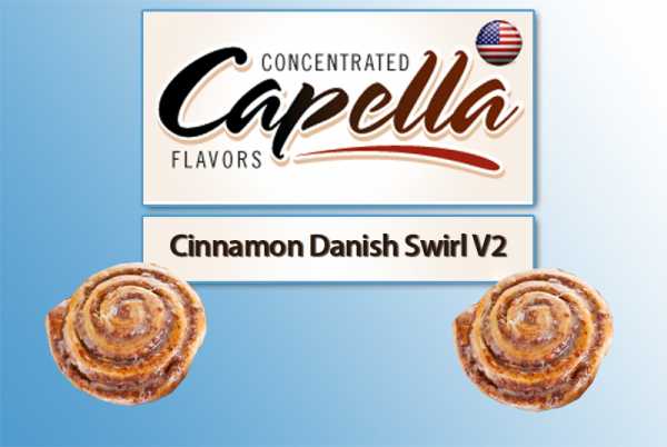 Capella E-Zigaretten Aroma Cinnamon Danish Swirl V2