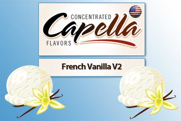 Capella - French Vanilla V2 Aroma (cremiges Vanille)