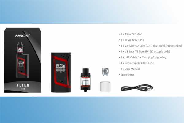 Smok Alien 220W TFV8 Baby Beast Set