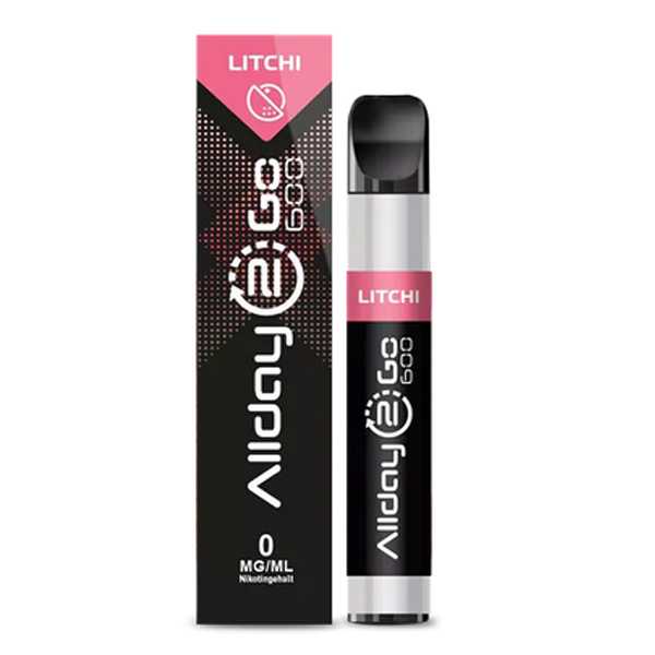 Litchi Allday 2 Go 600 0mg / 16mg Einweg E-Shisha