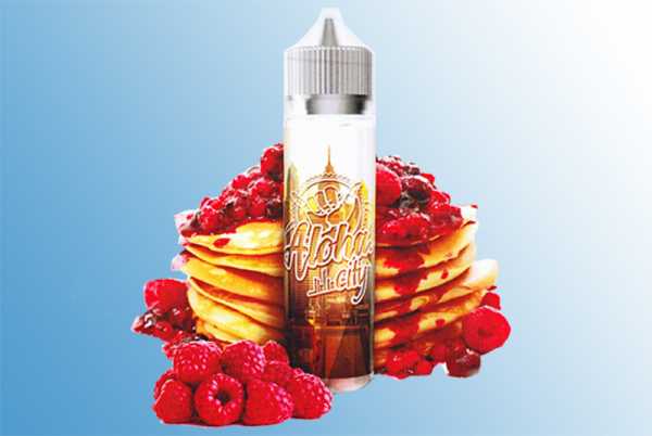 Berry Cake Aloha City Liquid 60ml frische Pfannkuchen mit frischen Waldfrüchten und Himbeeren