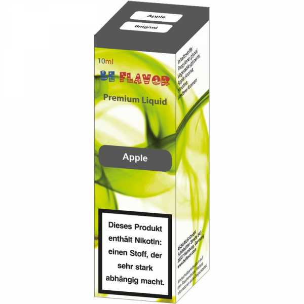 Apple Beflavor Liquid 10ml vollmundiger saftiger grüner Apfel