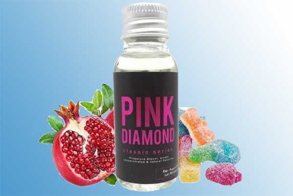 Pink Diamond de Medusa Aroma 30ml malaysischer Fruchtmix aus Granatapfel und sauren Gummibärchen