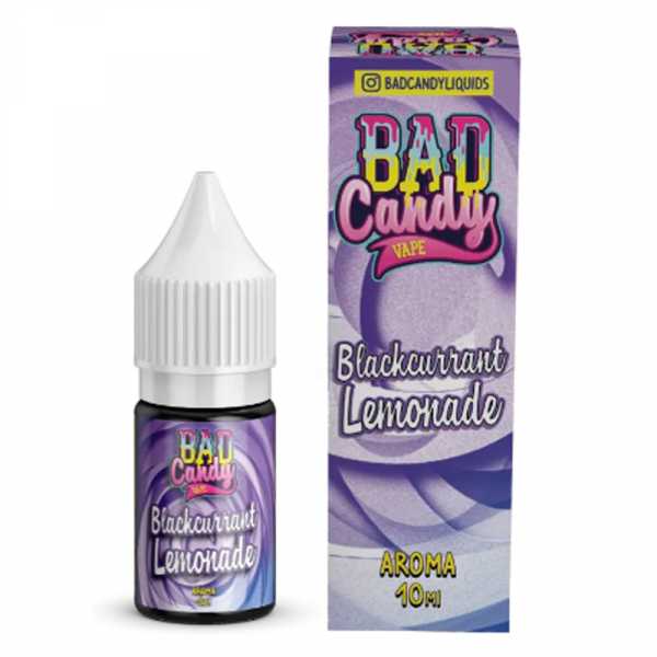 Blackcurrant Lemonade Bad Candy Aroma 10ml Limonade aus schwarzen Johannisbeeren und Blaubeeren gekühlt durch Minze