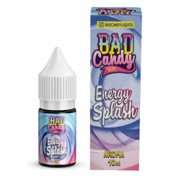 Energy Splash Bad Candy Aroma 10ml Energy Drink verfeinert mit Erdbeere, Apfel und Pfirsich