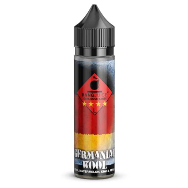 Germaniac Kool Aromashot - Bang Juice leckerer frischer Fruchtmix aus Wassermelone, Kiwi und Apfel