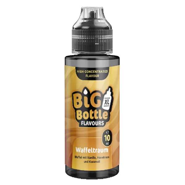 Waffeltraum Big Bottle Aroma Longfill 10ml / 120ml (Waffel mit Karamell, Vanille und Nüssen)