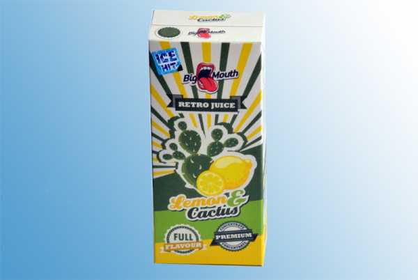 Lemon Cactus Ice Hit BigMouth 10ml Aroma Zitronen und Cactus mit Frische Kick