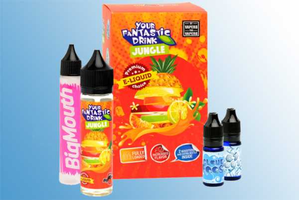 Jungle 60ml Big Mouth Liquid Mix aus tropischen Früchten, Wilden Beeren und süßen Granatäpfeln