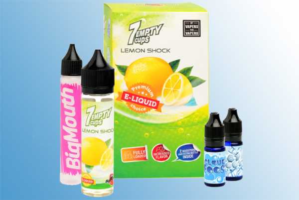 Lemon Shock 60ml Big Mouth Liquid Zitronenlimonade aus verschiedenen Zitronensorten