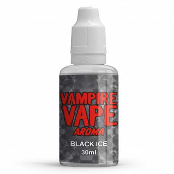 Vampire Vape Black ICE Aroma Mix aus Black Jack und Ice Menthol, muss man probieren!