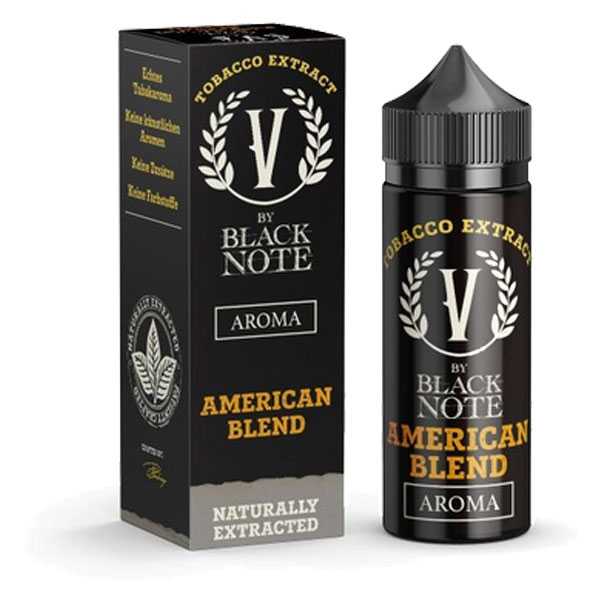 American Blend Black Note Aroma 10ml / 100ml edle Mischung aus Virginia und Burley Tabak