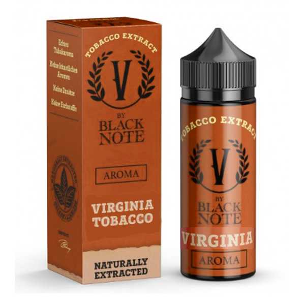 Virginia Black Note Aroma 10ml / 100ml (Virginia Tabak mit leicht süßem Geschmack)