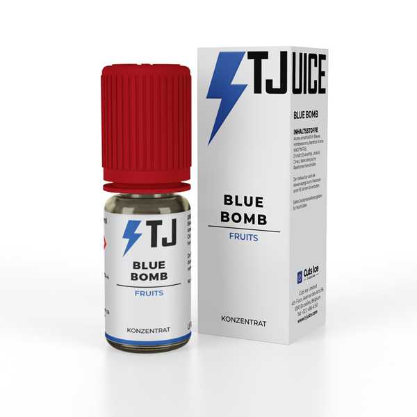 Blue Bomb T-Juice Aroma 10ml Blaubeeren treffen auf Menthol und Anis