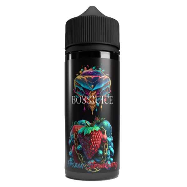 Frozen Strawberry Boss Juice Aroma Longfill 10ml / 120ml (Erdbeer mit kühler Menthol Note)