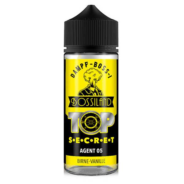 Agent 05 Top Secret Bossiland Aroma 20ml / 120ml süße Birnen treffen auf verführerische Vanille