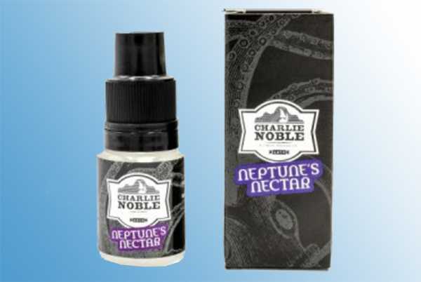 Neptune's Nectar - Charlie Noble Liquid 10ml Mix aus Erdbeeren und Bananen trifft auf Sahne