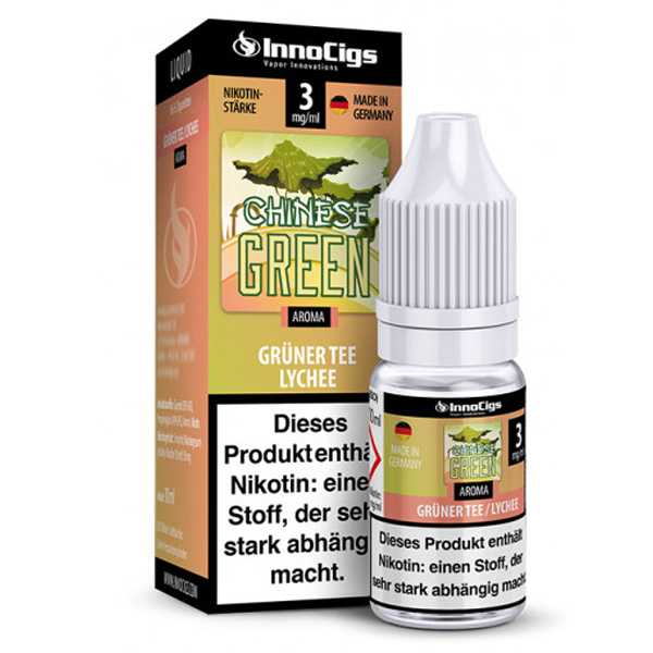 Chinese Green Liquid 10ml (Geschmack von fruchtigen Lychee Grüntee)