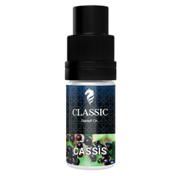 Cassis Classic Dampf Aroma 10ml erfrischendes Cassis Aroma