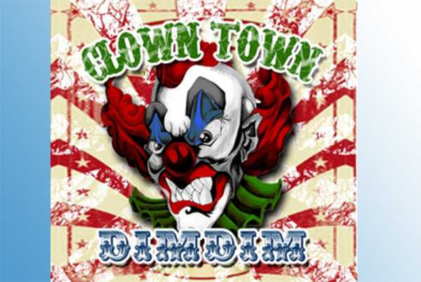 DIMDIM Clown Town Liquid 30ml Mix aus Erdbeeren und weißen Beeren