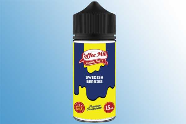 Swedish Berries Aromashot 15ml - Coffee Mill fruchtiger roter Beerenmix