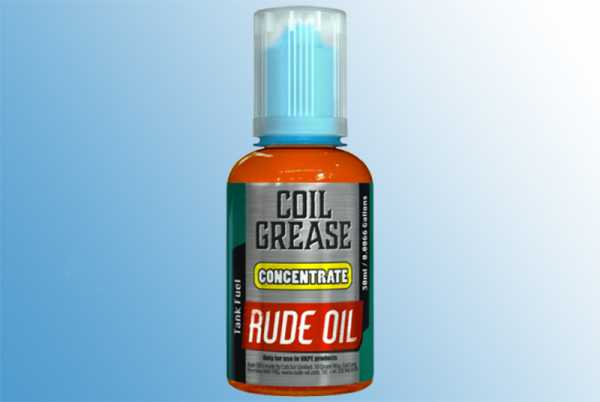 Coil Grease - Rude Oil Aroma Mix aus frischen und süßen Orangen, Mandarinen und Himbeeren