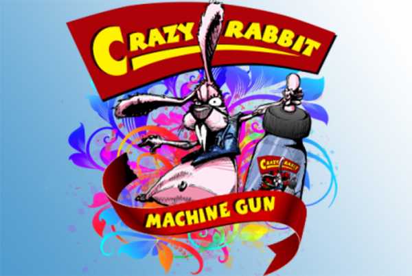 MACHINE GUN Crazy Rabbit Liquid 30ml Fruchtkaugummi trifft auf Energy Drink