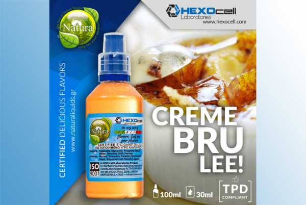 Creme Brulee! – Hexocell Shake & Vape 30ml/100ml süße Creme Brulee mit Karamellkruste